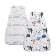 Funna baby 9908 -  2li Uyku Tulumu Seti - Atlantico - Mavi - 50 Cm