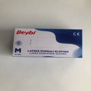 Beybi Lateks Eldiven Pudralı Medium 100lü
