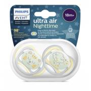Philips Avent Ultra Air Nighttime Gece Emziği 18+Ay SCF376/01