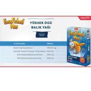 EasyFishoil Plus Tutti Frutti Çiğnenebilir Jel Tablet