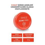 Sinoz Acne Free Pürüzsüzleştirici Lokal Akne Kremi 30 G.