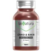 Venatura Çinko Bakır 60 Kapsül