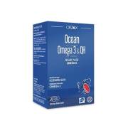 Orzax Ocean Omega 3 & QH Takviye Edici Gıda 30 Kapsül