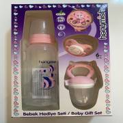 Hanymish 656 Yenidoğan Hediye Seti 4lü - Pembe