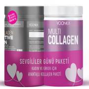 Voonka Multi Collagen Powder 300 gr + Active Men Collagen 250 gr