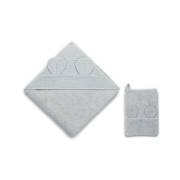Funna Baby 0287 Muslin Havlu Seti - Dove - Gri - 90 x 90 Cm