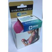 Iron Kinesiology Tape Gold 5cm x 5 m Ağrı Bandı -Pembe