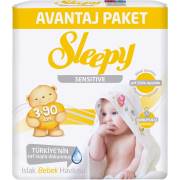 Sleepy Sensitive Islak Mendil 90lı 3lü Paket