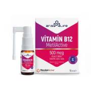 Aris Life Vitamin B12 MetilActive 500 mcg Sprey