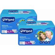Canped Belbantlı Tekstil Yüzeyli Hasta Bezi Extra Large 30lu -2 adet