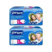 Canped Belbantlı Tekstil Yüzeyli Hasta Bezi Small 30lu -2 adet