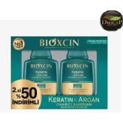 Bioxcin Keratin & Argan Onarım Şampuanı 300 Ml 2. %50 İndirimli 2li Paket