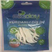 Miaday Kürdanlı Diş İpi 40lı