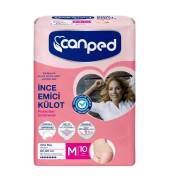 Canped İnce Emici Külot Orta/Medium 10lu