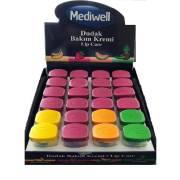 Mediwell Dudak Bakım Kremi Stant 24lü