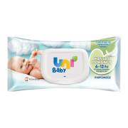 Uni Baby Hassas Dokunuş 6-12 Ay Islak Mendil 52 Yaprak