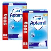Aptamil 1 Bebek Sütü 0-6 Ay 900g+900g
