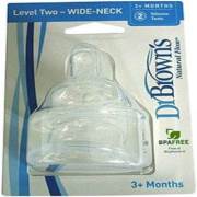 Dr.Browns Standart Ağız Biberon Emziği 2li No:2