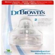Dr.Browns Geniş Ağız Biberon Emziği 2li No:1