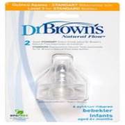 Dr.Browns Doğal Akış Biberon Emziği 2li No:3 (332-GBX)