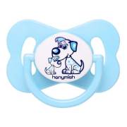 Hanymish Happy Silikon Damaklı Emzik No:3-Mavi