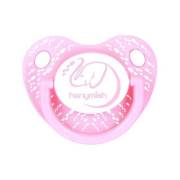 Hanymish Tiny Silikon Damaklı Emzik No:1-Pembe
