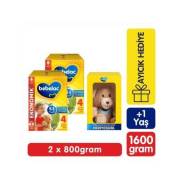 Bebelac 4 800 gr 2li - Ayıcık Hediyeli