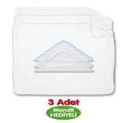 Sevi Bebe Yüz Örtüsü Beyaz