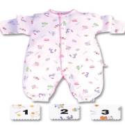 Sevi Bebe Kroşetalı Pijama Tulum