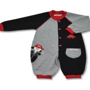 Sevi Bebe İki İplik Erkek Tulum 