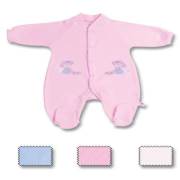 Sevi Bebe Cepli İnterlok Tulum - Patikli