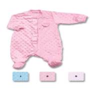 Sevi Bebe Velboa Çıtçıtlı Tulum