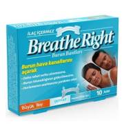 Breathe Right Şeffaf Burun Bandı Büyük Boy