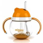 Lansinoh Momma Pipetli Saplı Bardak Turuncu