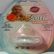 BabySoft Desenli Kiraz Uçlu Silikon Emzik 18+ Ay  No:3