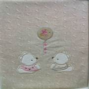 Bebessi Örme Ayılı Battaniye 85*85 cm