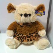 Furkan Ayıcık 27cm (Kahverengi-Beyaz)