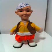 Can-Em Hareketli Pilli Keloğlan 30cm.