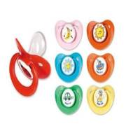 Bebedor Desenli Silikon Damaklı Emzik  3+ Ay  No:2