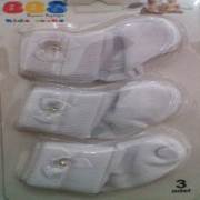 BBS A 120-0 Boğazda Kurdaleli Bebek Çorabı