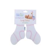 Baby Jem Çorap Tutucu - Beyaz Pembe