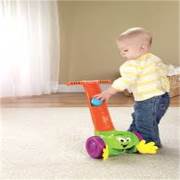 Mattel Fisher Price Neşeli Süpürge W9860