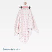 Mycey Puanlı Battaniye / Pembe