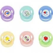 Wee 855 Yuvarlak Uç Silikon Emzik 0-6 Ay