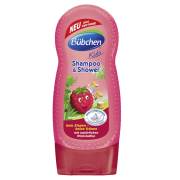 Bübchen Çocuk Şampuanı ve Duş Jeli Frambuazlı 230ml