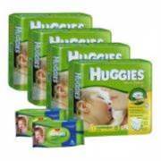Huggies Jumbo Yenidoğan 4lü +2 Islak Mendil No:1