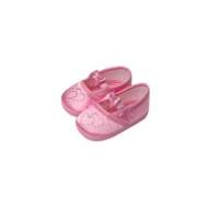 Baby Jem Saten Taşlı Kız Patik - Pembe