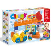 Clementoni Clemmy Plus Yakıt İstasyonu Soft Bloklar Oyun Seti 15 14877