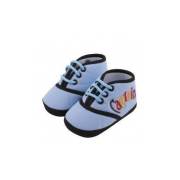 Baby Jem Kaptan Bağcıklı Erkek Patik - Mavi