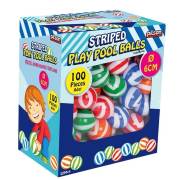 Kutulu Havuz Topu Çizgili 6 Cm 100 Lü 064456